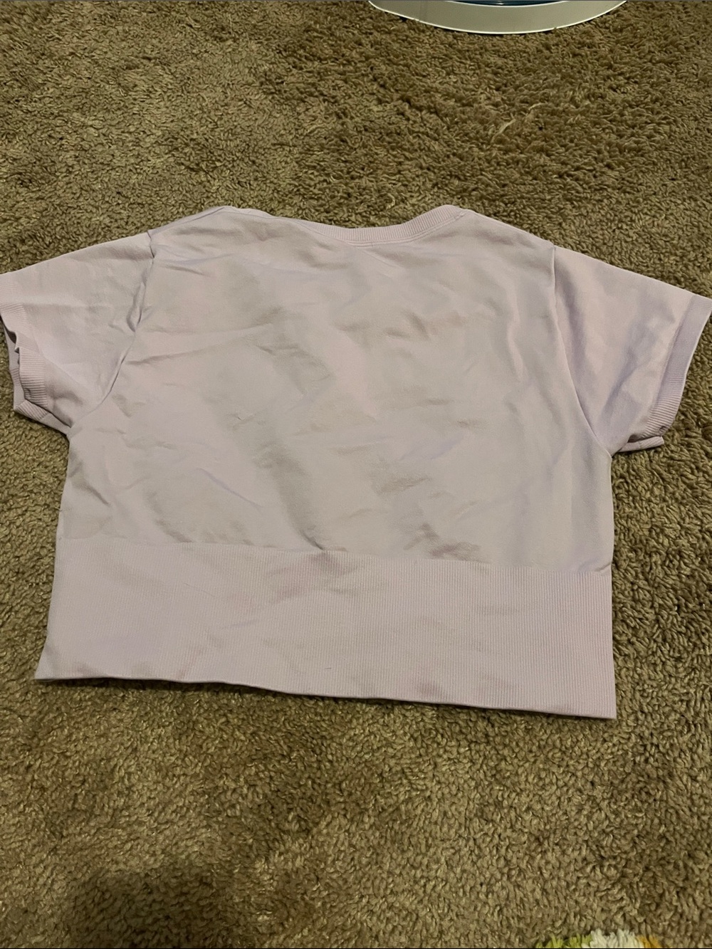 Light Lavender Cropped Tee aerie offline medium - Picture 3 of 3